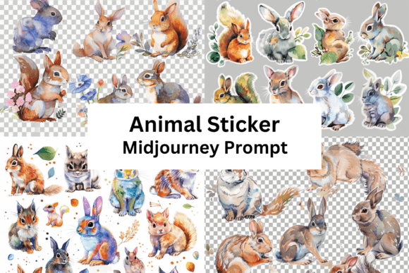 Download Prompt for Animal Sticker - Prompt Collection