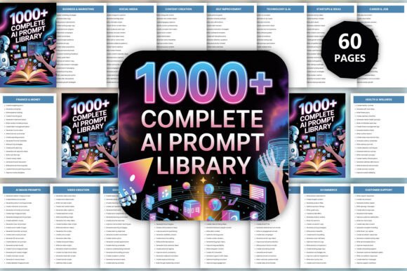 Download 1000+ Complete AI Prompt Library - Prompt Collection