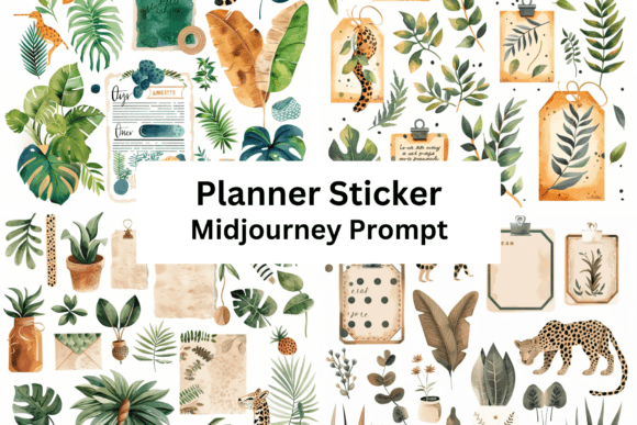 Download Ai Prompt for Planner Sticker - Prompt Collection