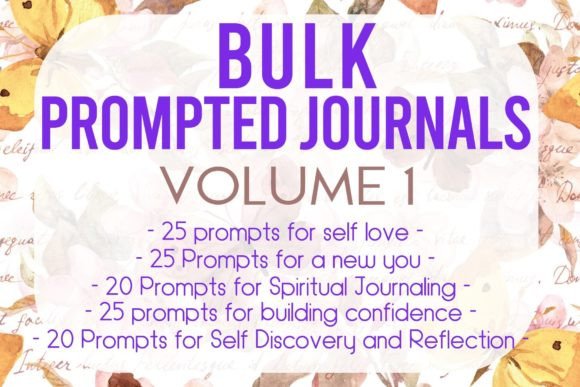 Download Bulk Prompted Journals Volume 1 (5 Pcs) - Prompt Collection