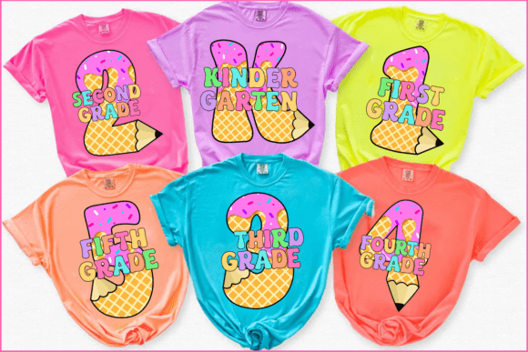 Download Ice Cream Back to School PNG Bundle - School Collection
