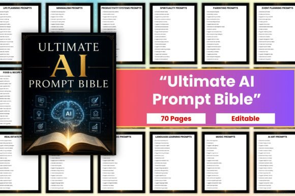 Download “Ultimate AI Prompt Bible” - Prompt Collection
