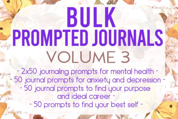 Download Bulk Prompted Journals Volume 3 (5 Pcs) - Prompt Collection