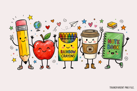 Download Back to School Png, School Supplies PNG - School Collection