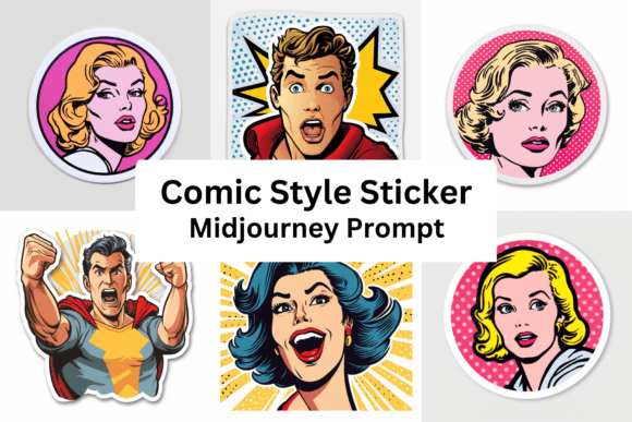 Download Ai Prompt for Comic Style Sticker - Prompt Collection